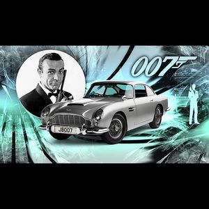 Iconic Johnny Lightning 007 Car Collection Set